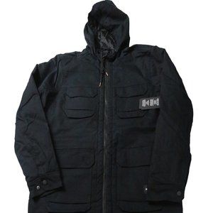 Men's Hurley Storm Cotton Jacket, Black, Large